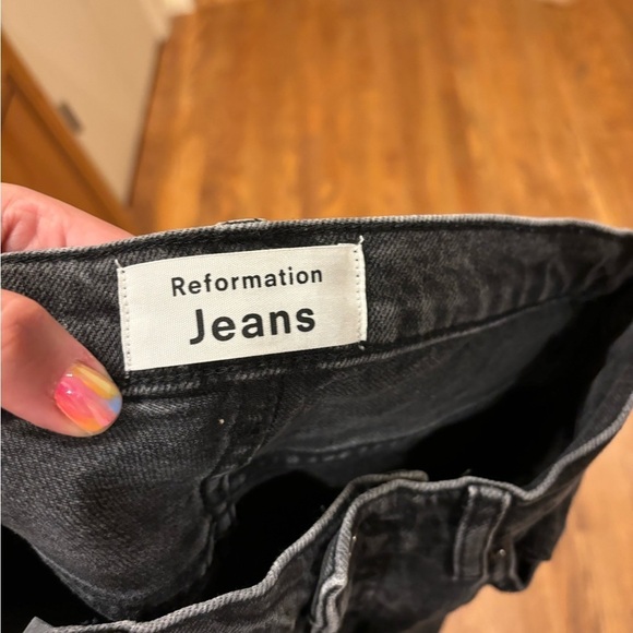 Black Reformation Size 26 Jeans - Picture 4 of 4
